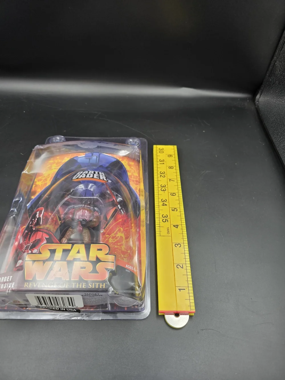Star Wars Darth Vader Action Figure - Black, Red, Orange
